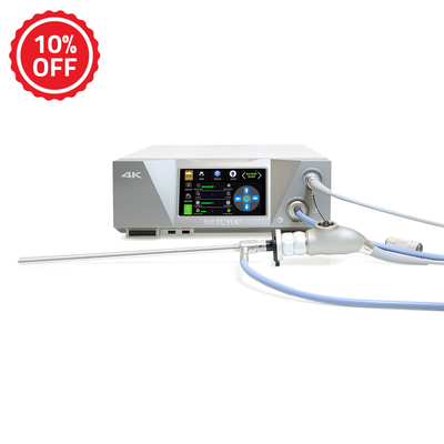 kopen Tuyou 4K Coaxial Dual Endoscope Camera System LED Cold Light Source for Laparoscopy Hysteroscopy online vervaardiging