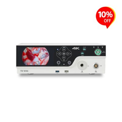 kopen 100W Effective Optical Power 400W LUX Illuminance 5800-6500k Color Temperature Medical Endoscope Camera System for Laparoscopy ENT Urology Surgery online vervaardiging