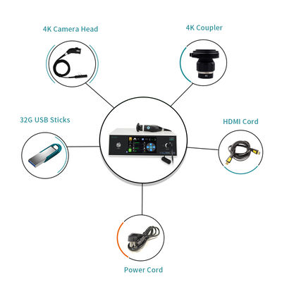 kopen TUYOU TU-D90TA 4K Endoscope Camera with 7-inch Touch Display Dual USB Ports One-touch Freeze and White Balance for Medical Imaging online vervaardiging