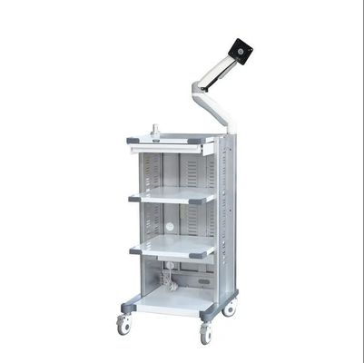 OEM Flexible And Rigid Endoscope Tower Cart voor ziekenhuisgebruik