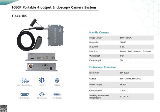 Productie TUYOU Geïntegreerde Draagbare 1080P Medische Imaging Endoscopie Camera Voor Ent Neus- en Huisdierchirurgie