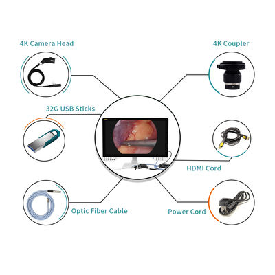 TUYOU 27LSD1A 4K 27 inch endoscopische camera met 8 uur batterijduur IPX8 waterdicht en 2 jaar garantie voor ENT laparoscopie hysteroscopie urologie